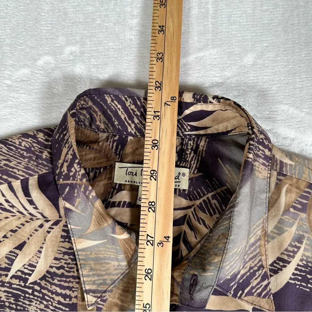 Tori Richard Honolulu Shirt Men Size XL Short Sleeve Hawaiian 100% Cotton Lawn - Picture 9 of 11